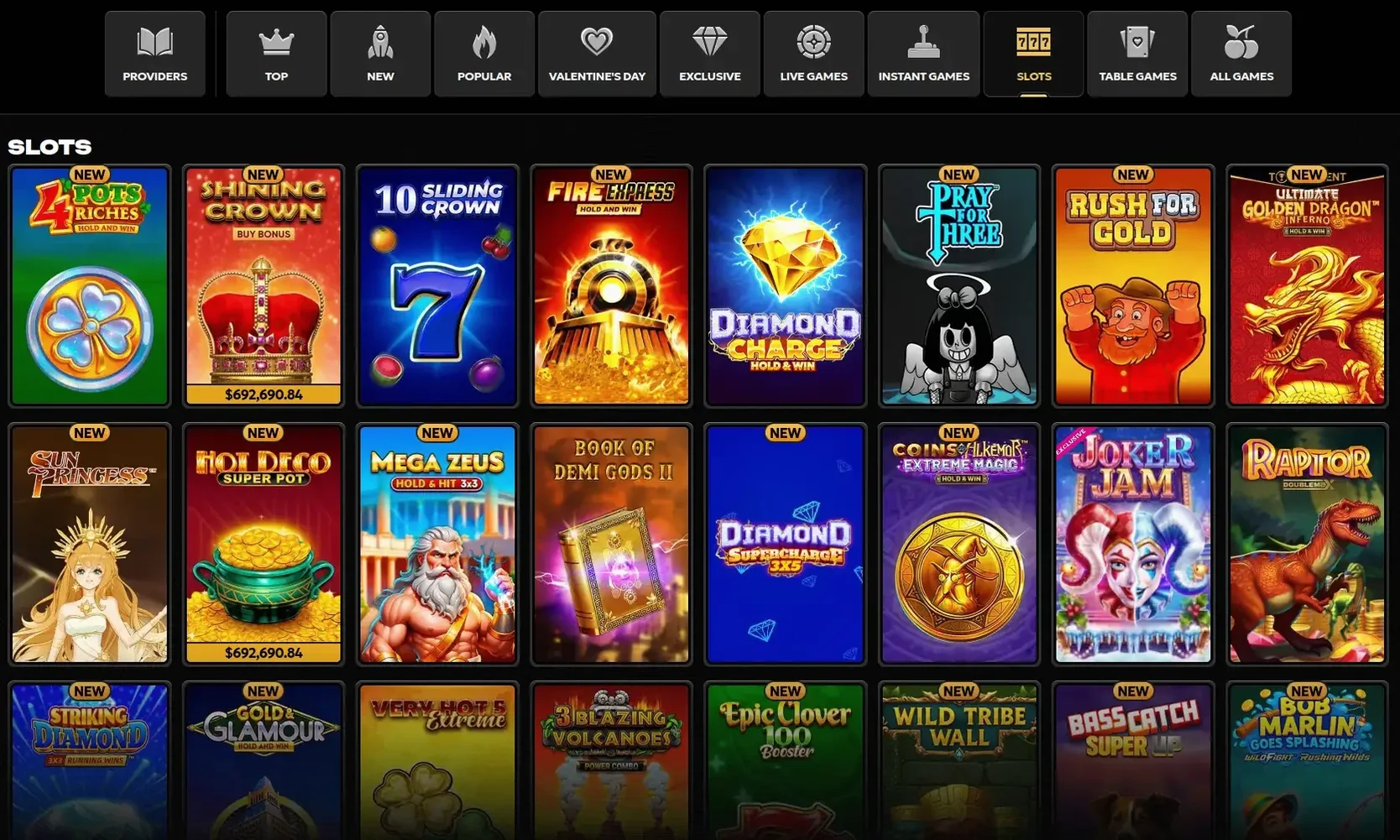 Lanista Casino Spielangebot